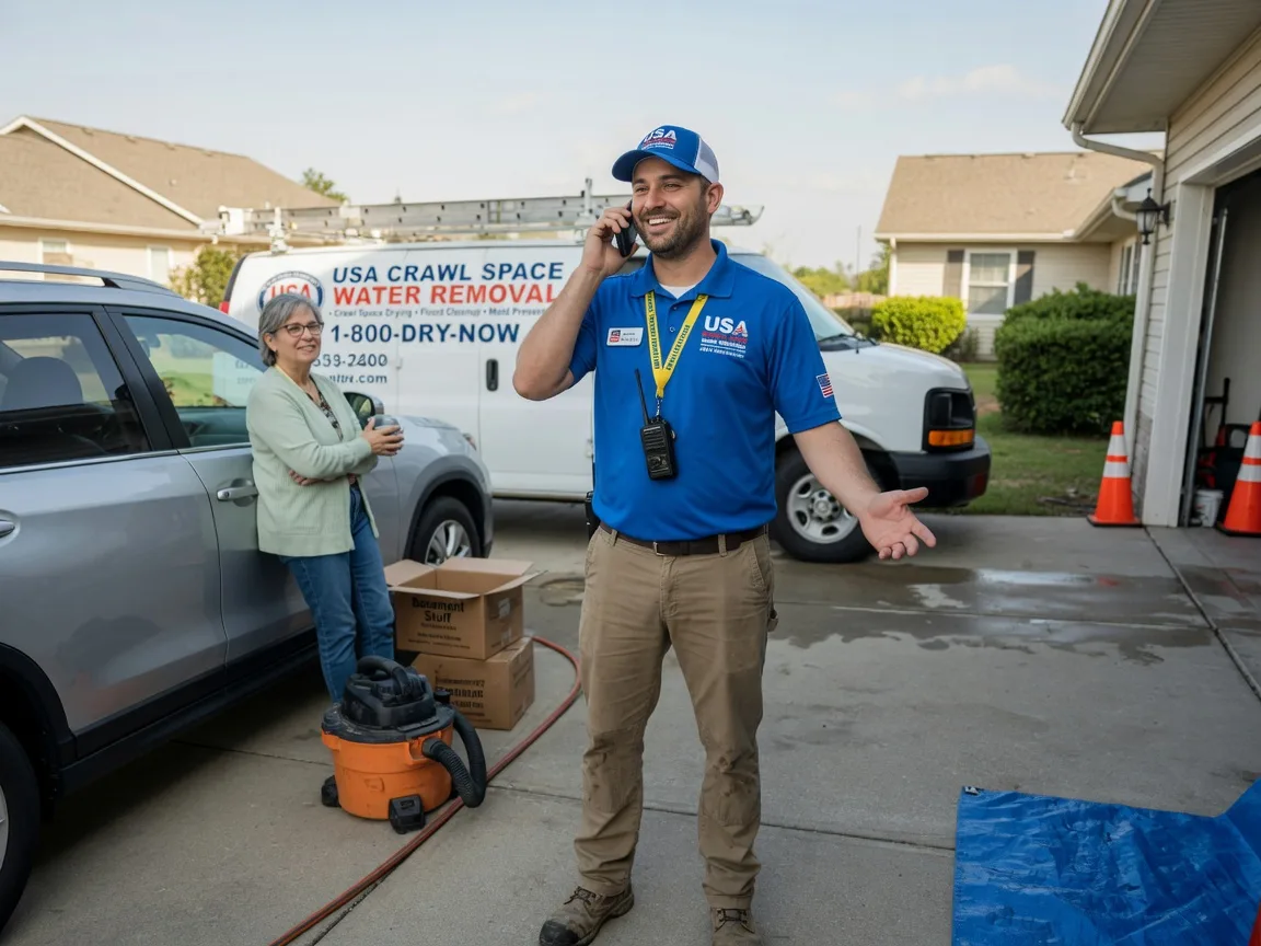 Crawl Space Water Removal Campti, LA FAQs
